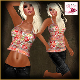 Strawberrie Fields, Outfit with sculpted pants & top