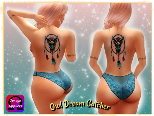 *Retail Raves!* Owl Dream catcher Tattoo