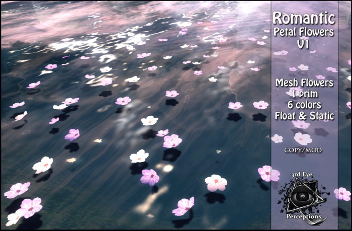Romantic Petal Flowers V1 Set