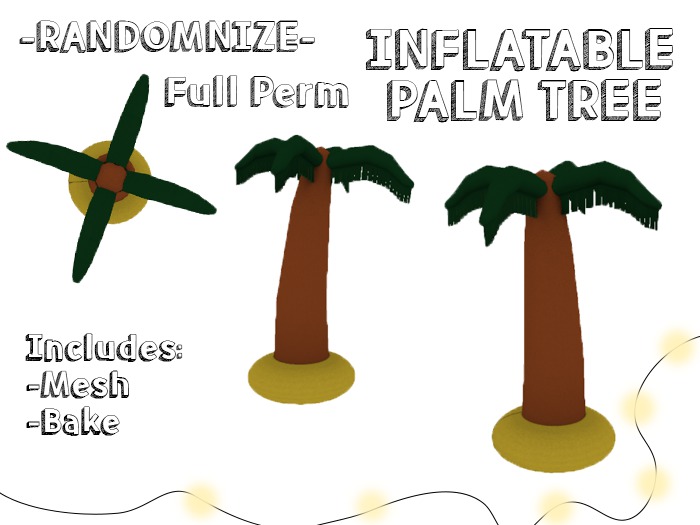 -R- Inflatable Palm Tree