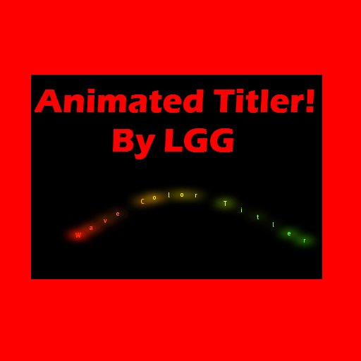 Wave & Fade ULTRA Advanced TITLER Unique!