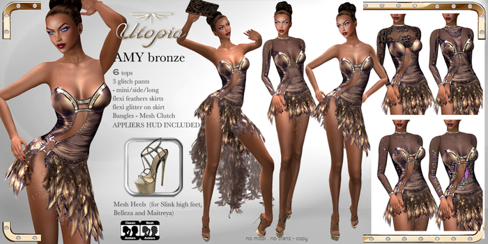 Utopia AMY bronze