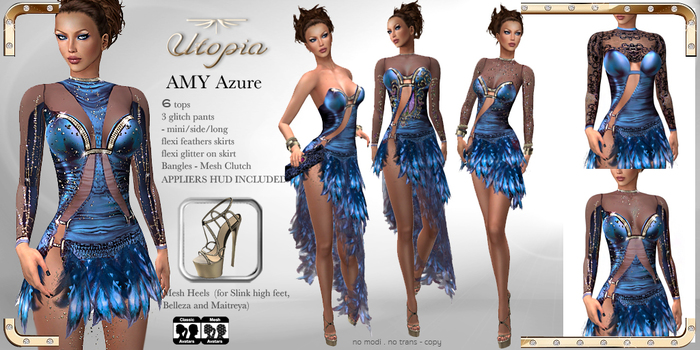 Utopia AMY azure
