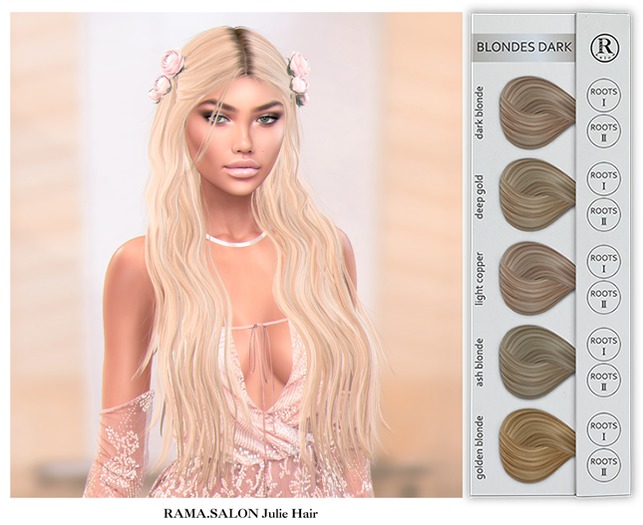 RAMA.SALON - Julie Hair 'BLONDES DARK'