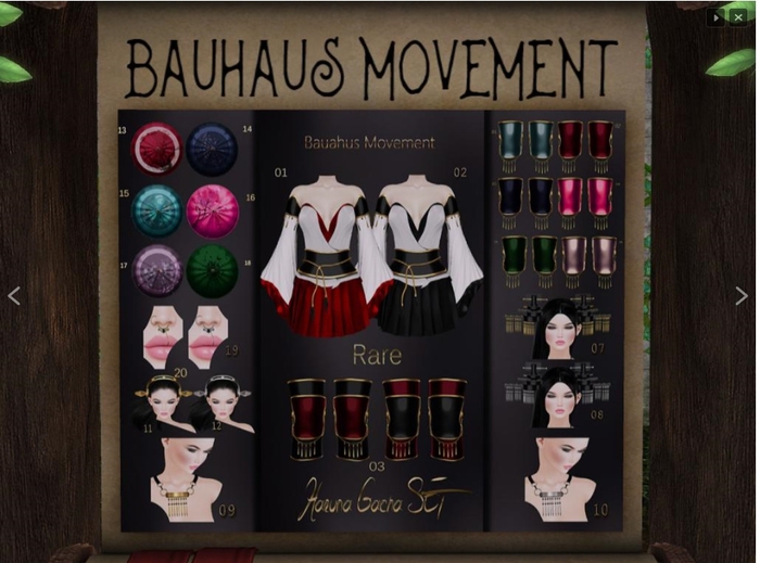 Bauhaus Movement - Haruna Headpiece 1 / COMMON 08