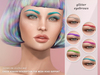 Alaskametro glitter eyebrows