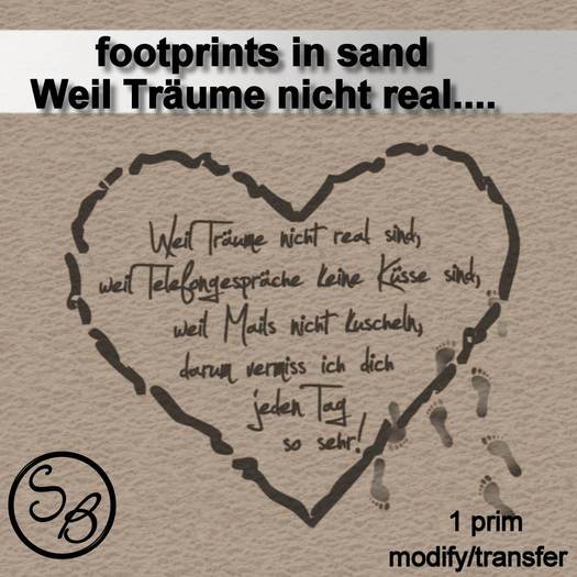 Sandwriting ~ Love Poem