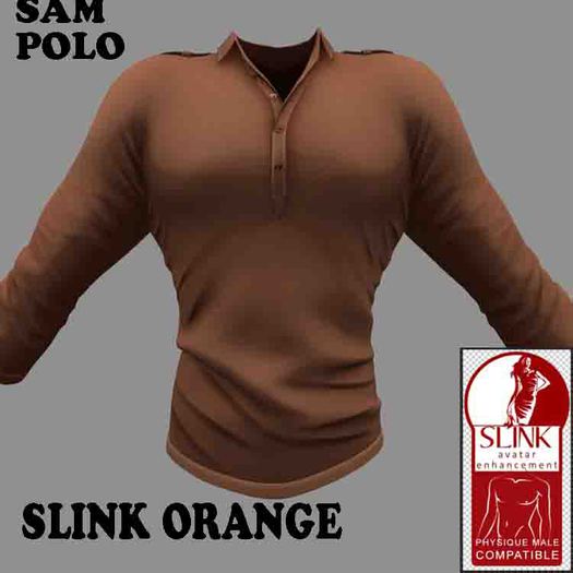 SAM POLO SLINK ORANGE