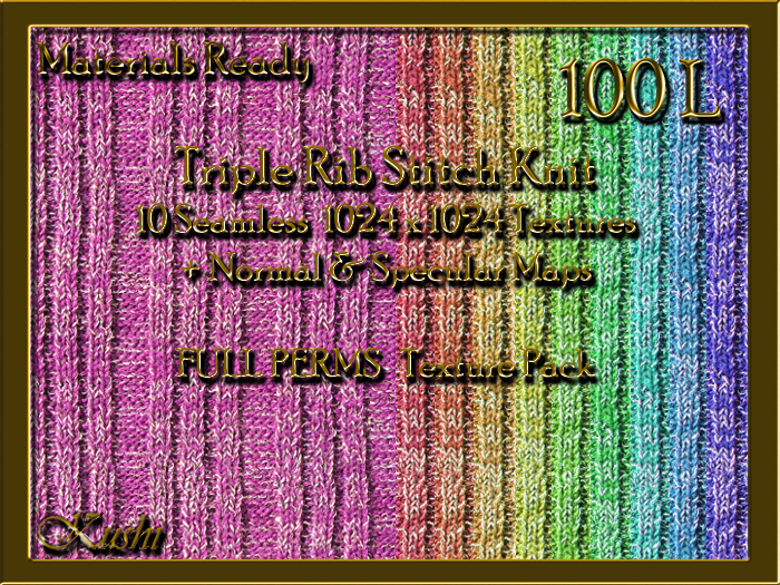 *Kushi* Wicker Weave Seamless Texture Pack