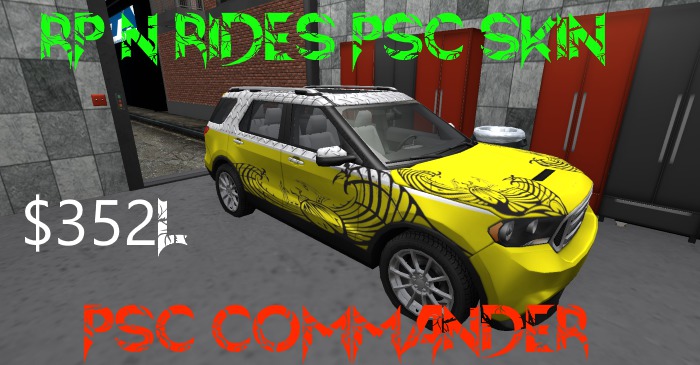RP &  RIDES YELLOW COMMANDER FIXED