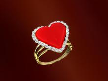 TM Heart Halo Right Hand Ring - BENTO