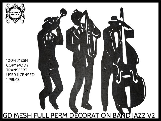 GD MESH FULL PERM DECORATION BAND JAZZ V2