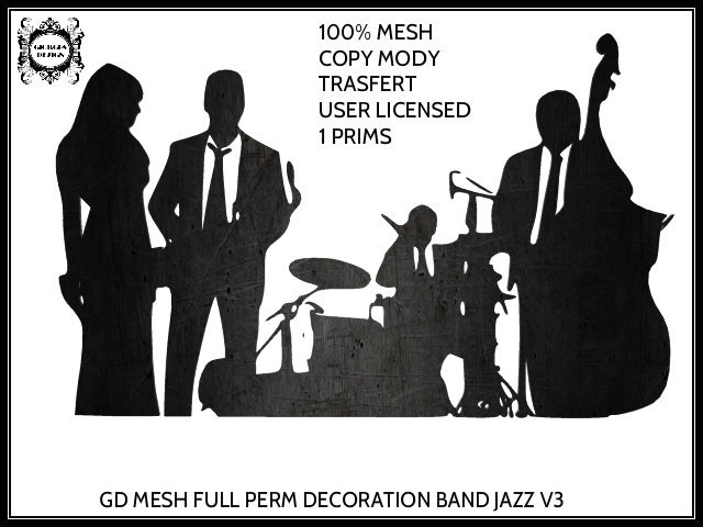 GD MESH FULL PERM DECORATION BAND JAZZ V3