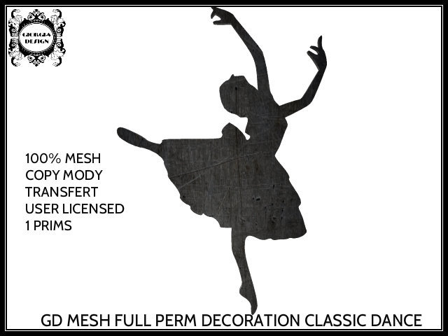 GD MESH FULL PERM DECORATION CLASSIC DANCER