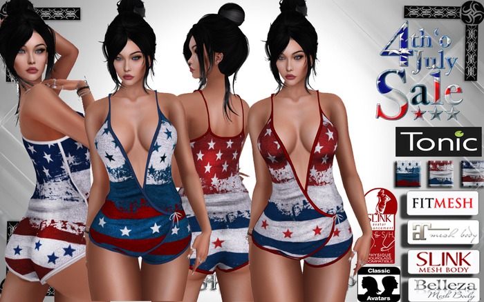 4TH OFF JULY  ROMPER