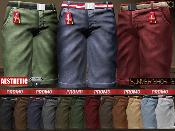 CA PROMO SAVE 75% AESTHETIC SUMMER SHORTS FAT PACK
