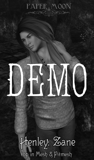 *pm* Zane: Henley Top - DEMO