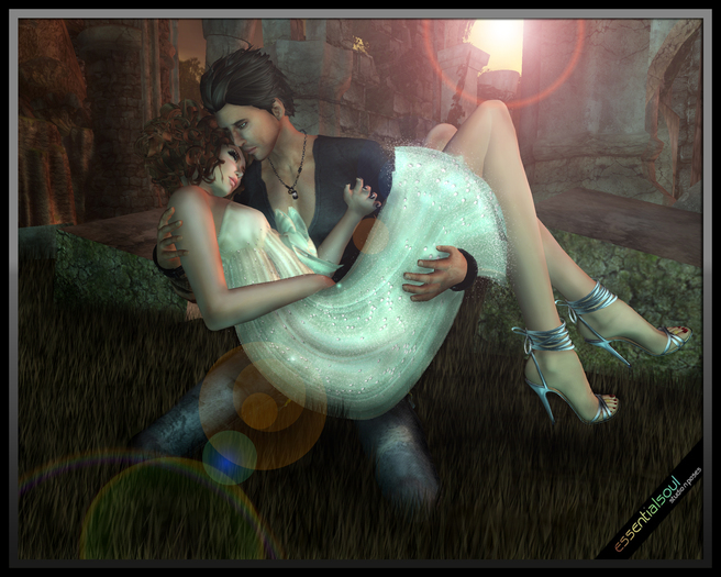 *ES* Couple poses - Amazed