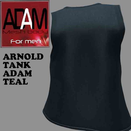 ARNOLD MUSCLE SHIRT - ADAM TEAL