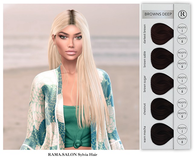 RAMA.SALON - Sylvia Hair 'BROWNS DEEP'