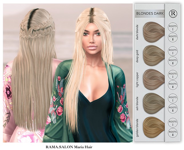 RAMA.SALON - Maria Hair 'BLONDES DARK'