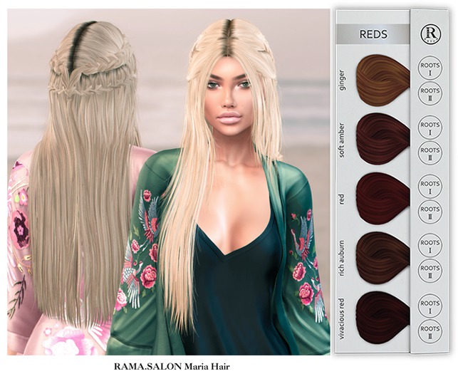 RAMA.SALON - Maria Hair 'REDS'