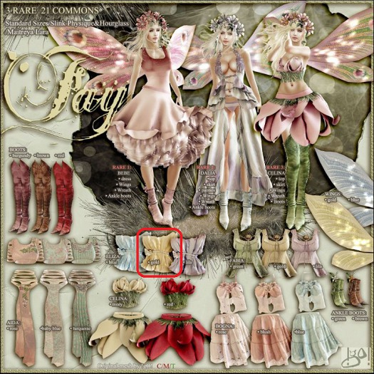 !gO! Fay - Eliza - gold