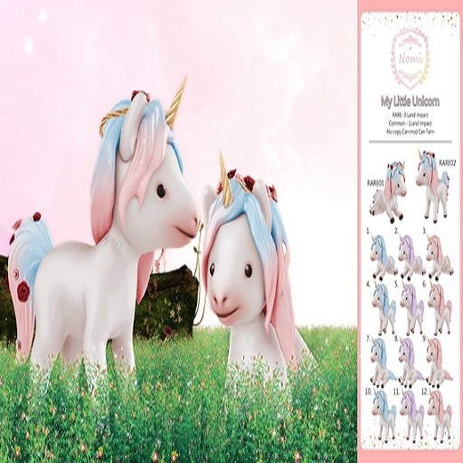 -Nomi-My Little Unicorn-02 RARE 