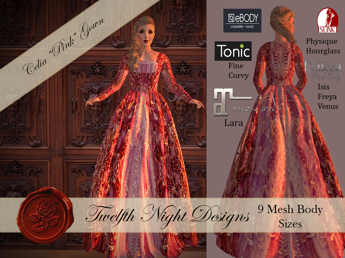 Celia Pink Gown