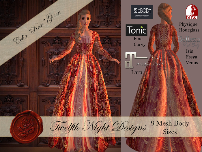 Celia Rose Gown