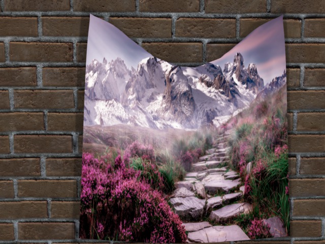 Mountain Path Tapestry