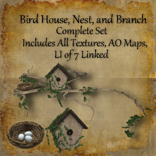 Bad Katz Birdhouse Complete Set