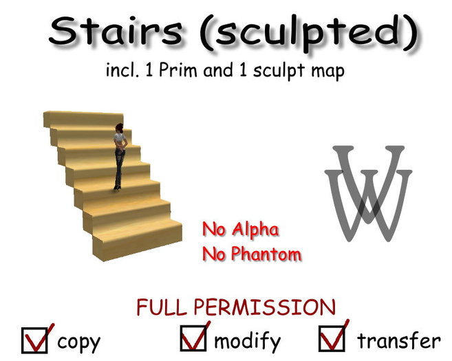 sculpted stairs  