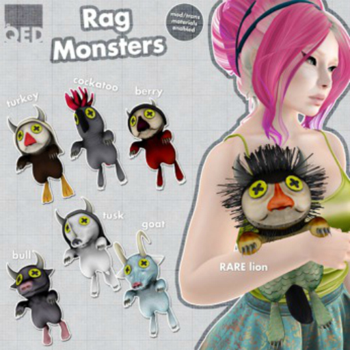 ieQED rag.monster.lion RARE
