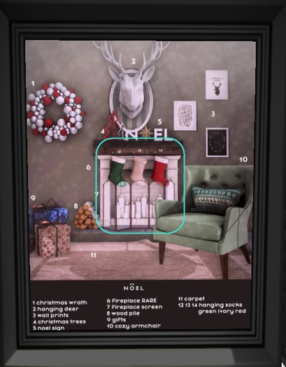 6. GA - Fireplace RARE