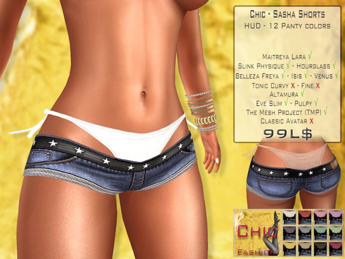 CHIC - Sasha Shorts