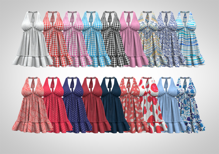 ANOIRCRE Petit Dress FATPACK (Mesh)