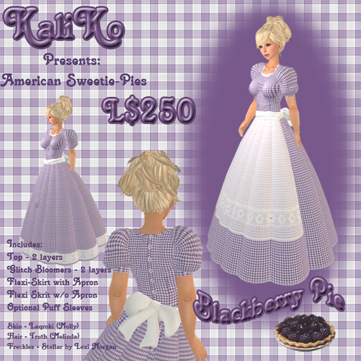 KaliKo - Blackberry Pie Dress