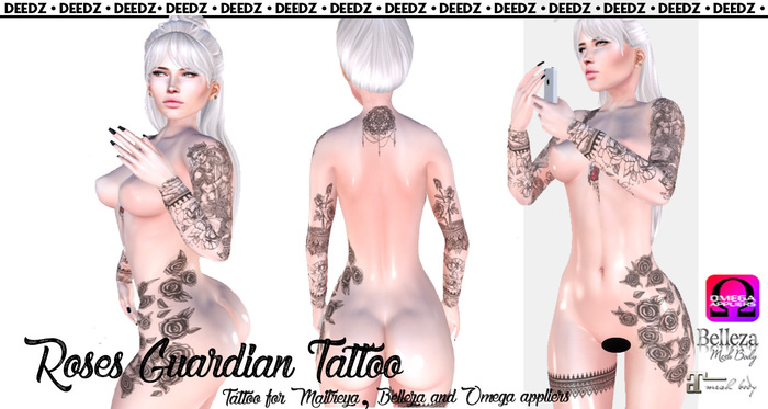 DeedZ - Rose's Guardian Tattoo Omega/Maitreya/Belleza