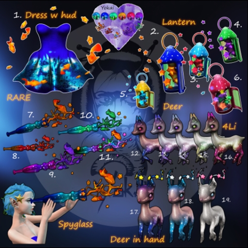 1. Yokai - Full of stars - Dress RARE