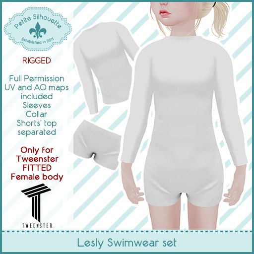 [PS] Full Perm Mesh - Lesly Swimwear Set