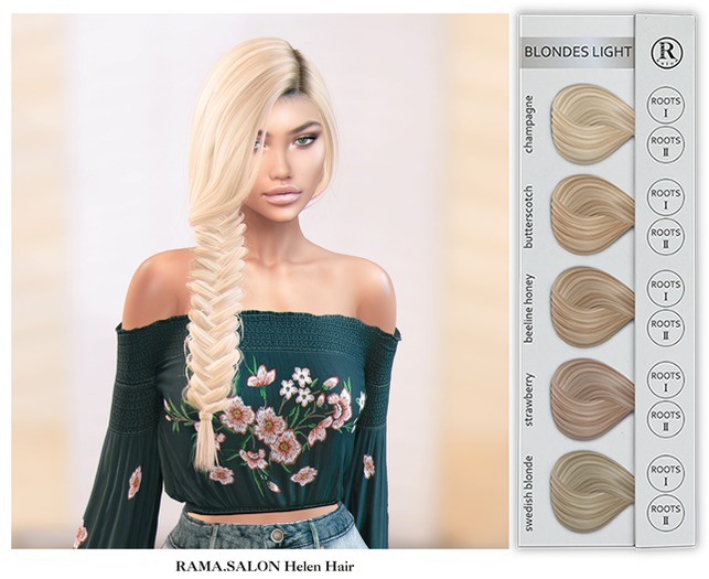 RAMA.SALON - Helen Hair 'BLONDES LIGHT'