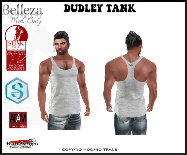 DUDLEY TANK WHITE