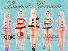 [ Lunna's Dreams ] - Conjunto Perla Heart FatPck