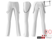 Full Perm Trousers With Dropped Suspenders For Maitreya, Ocacin, Slink, Belleza, Tonic, Voluptuous