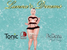 [ Lunna's Dreams ] - Conjunto Perla Heart Black