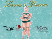 [ Lunna's Dreams ] - Conjunto Perla Heart Baby Blue