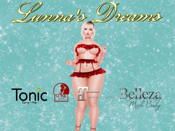 [ Lunna's Dreams ] - Conjunto Perla Heart Red