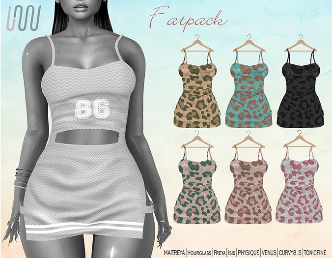 [LW] LUXE Ribbed Dress (Fatpack)