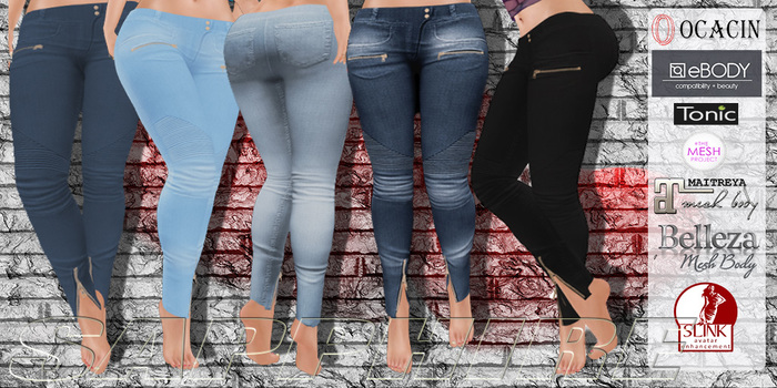 DEMO [SAPPHIRE] Ladies Jeans Pants